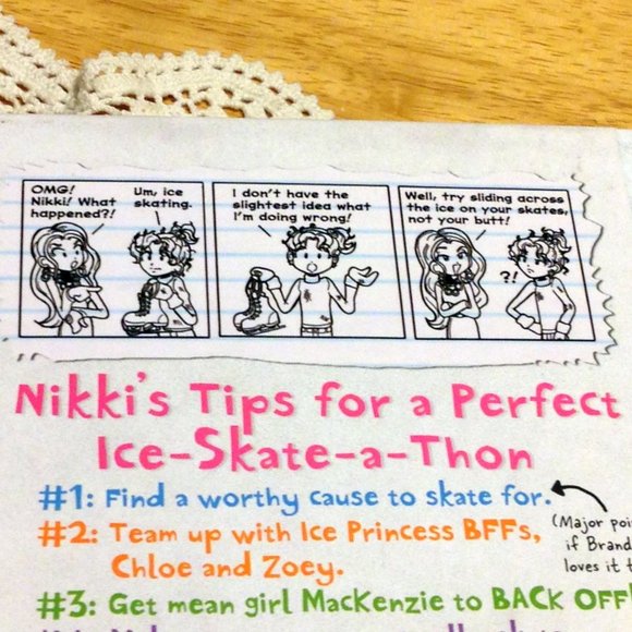 Dork Diaries, middle grades. Volume 4. Tales from a not so graceful ice princess - Picture 4 of 8